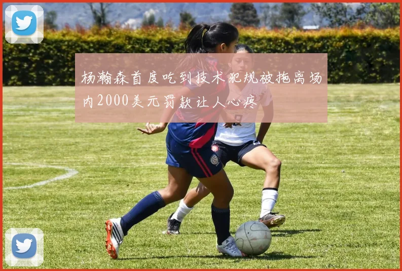 杨瀚森首度吃到技术犯规被拖离场内2000美元罚款让人心疼